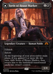 Sorin of House Markov // Sorin, Ravenous Neonate (Borderless) (Textured Foil) [Modern Horizons 3] | Mega City Incorporated