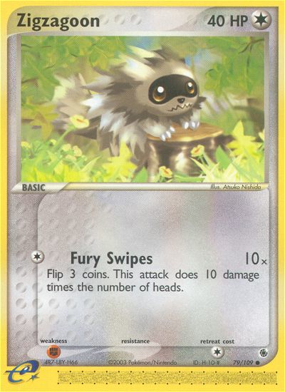 Zigzagoon (79/109) [EX: Ruby & Sapphire] | Mega City Incorporated