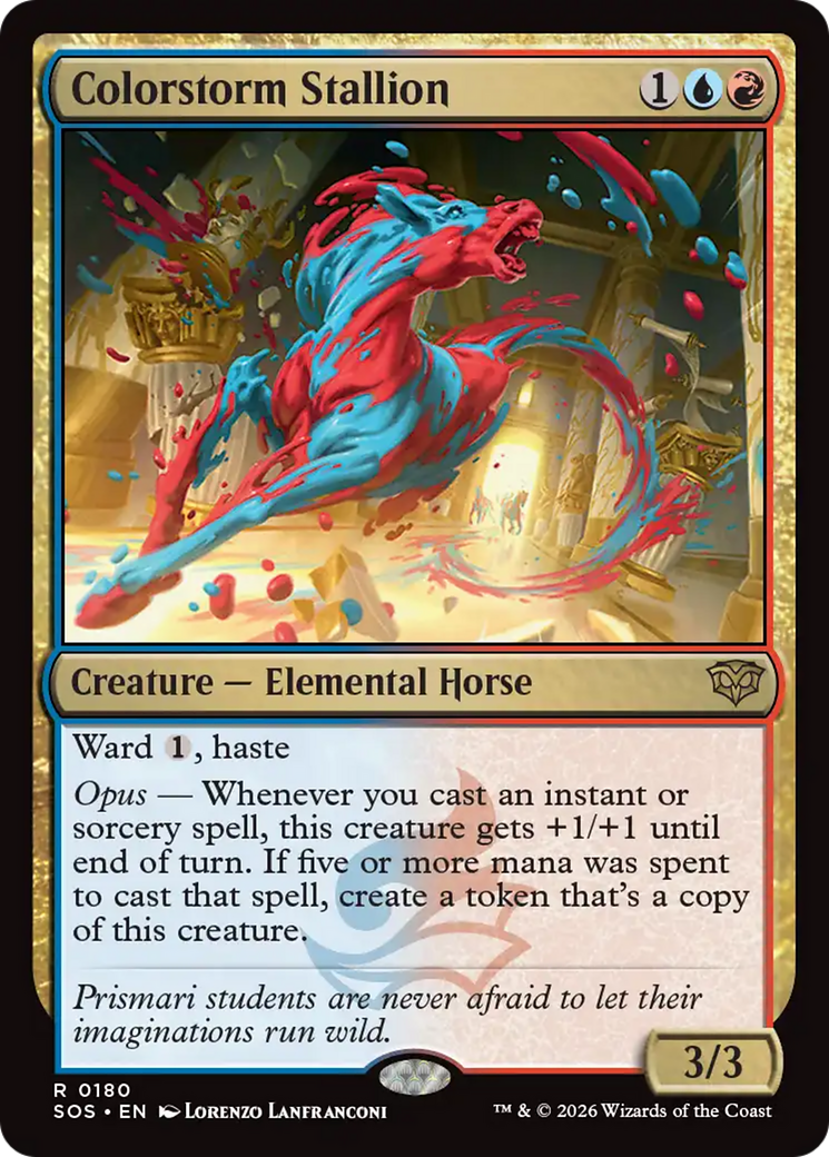 Colorstorm Stallion [Secrets of Strixhaven] | Mega City Incorporated