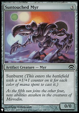 Suntouched Myr [The List] | Mega City Incorporated