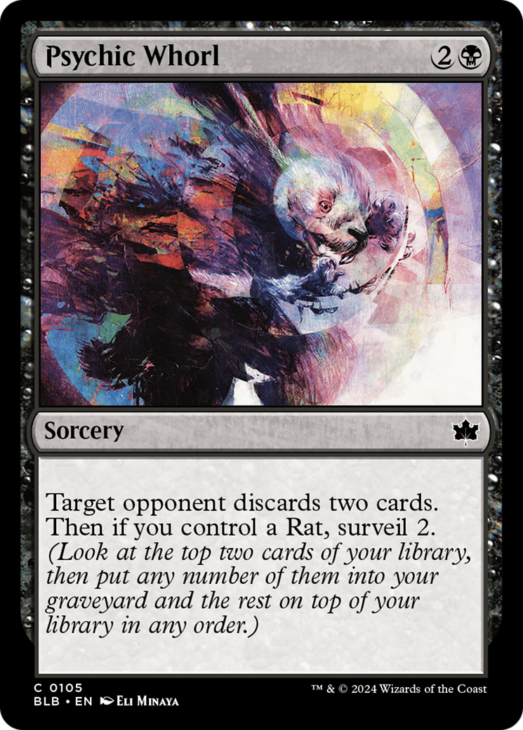 Psychic Whorl [Bloomburrow] | Mega City Incorporated