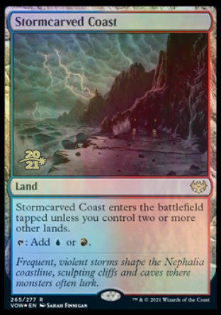 Stormcarved Coast [Innistrad: Crimson Vow Prerelease Promos] | Mega City Incorporated
