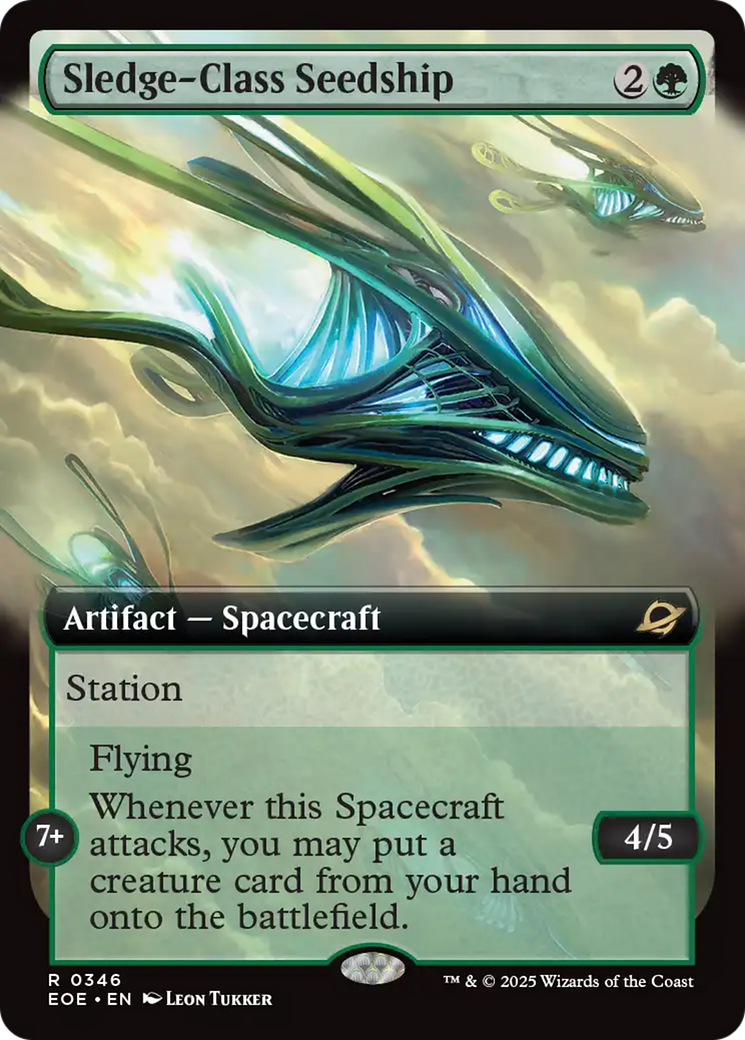 Sledge-Class Seedship (Extended Art) [Edge of Eternities] | Mega City Incorporated