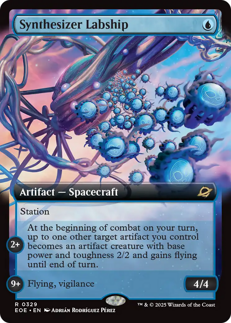 Synthesizer Labship (Extended Art) [Edge of Eternities] | Mega City Incorporated