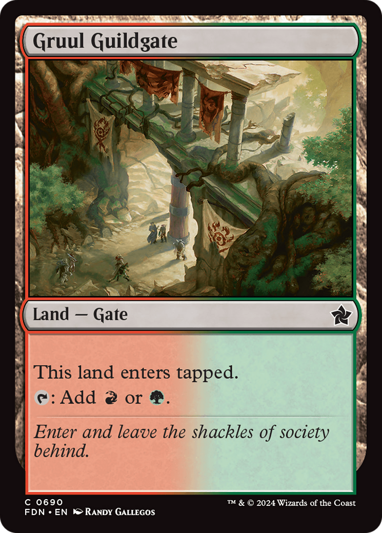 Gruul Guildgate [Foundations] | Mega City Incorporated