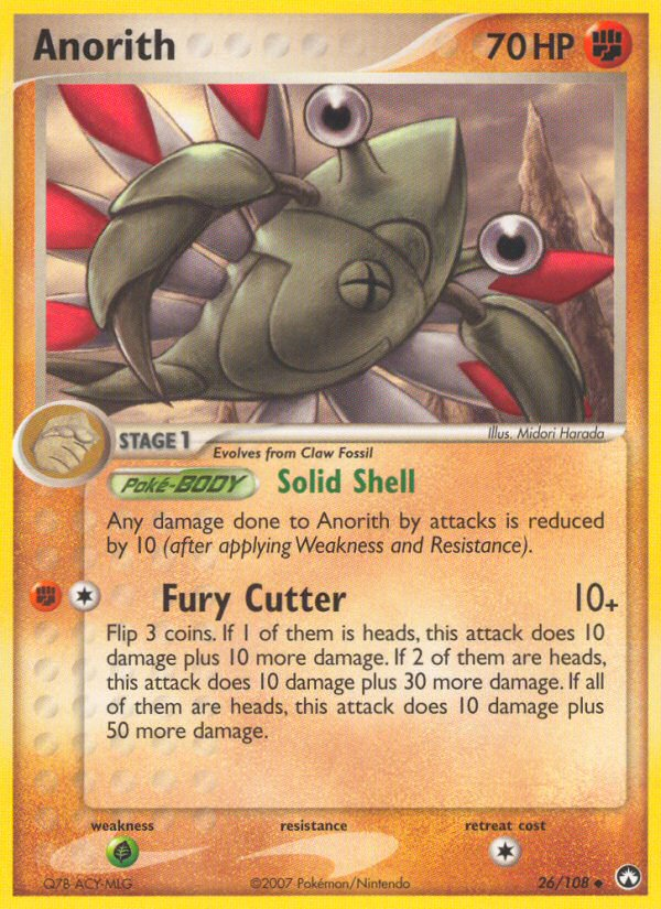 Anorith (26/108) [EX: Power Keepers] | Mega City Incorporated