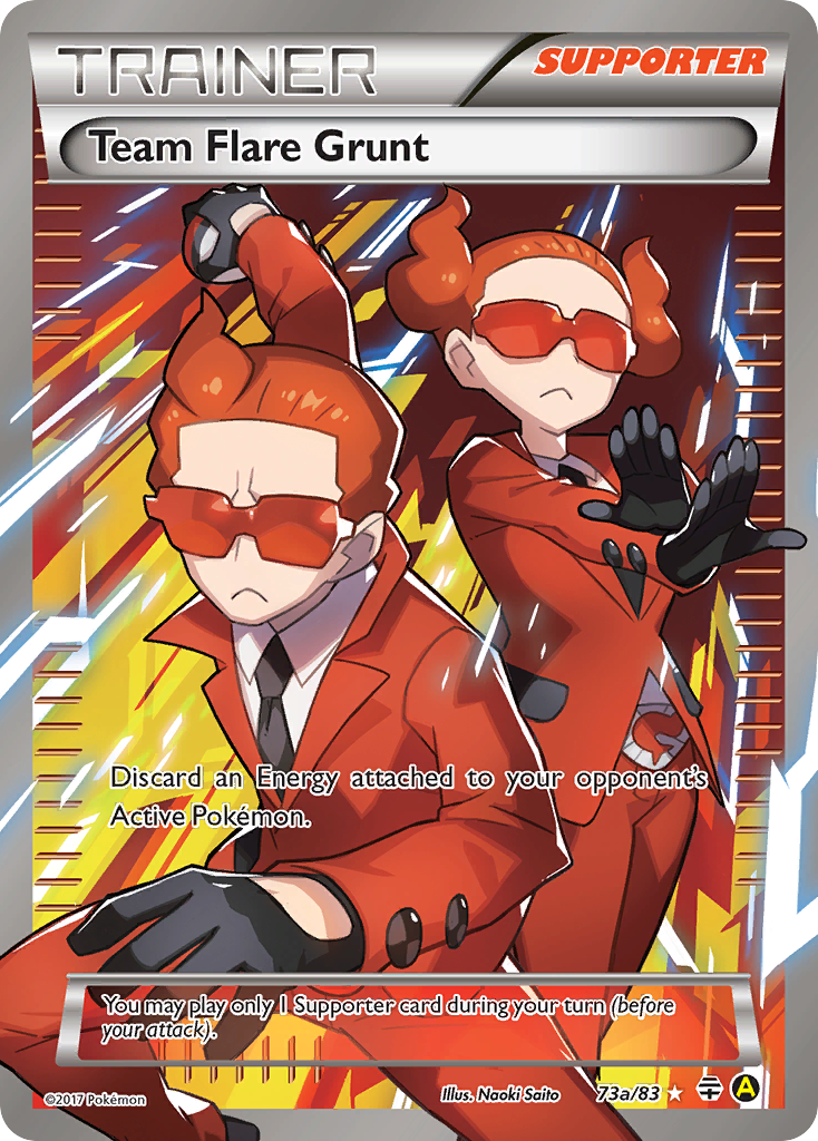 Team Flare Grunt (73a/83) [Alternate Art Promos] | Mega City Incorporated