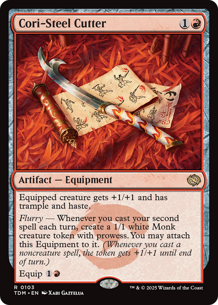 Cori-Steel Cutter [Tarkir: Dragonstorm] | Mega City Incorporated