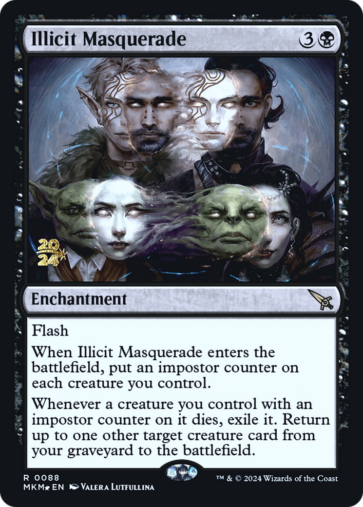 Illicit Masquerade [Murders at Karlov Manor Prerelease Promos] | Mega City Incorporated