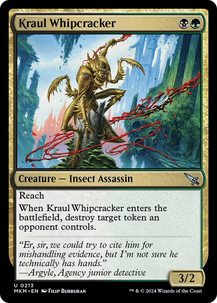 Kraul Whipcracker (Red) [Murders at Karlov Manor] | Mega City Incorporated