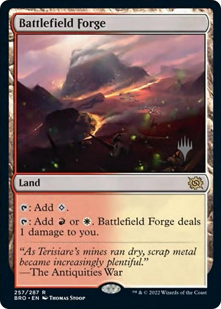 Battlefield Forge (Promo Pack) [The Brothers' War Promos] | Mega City Incorporated