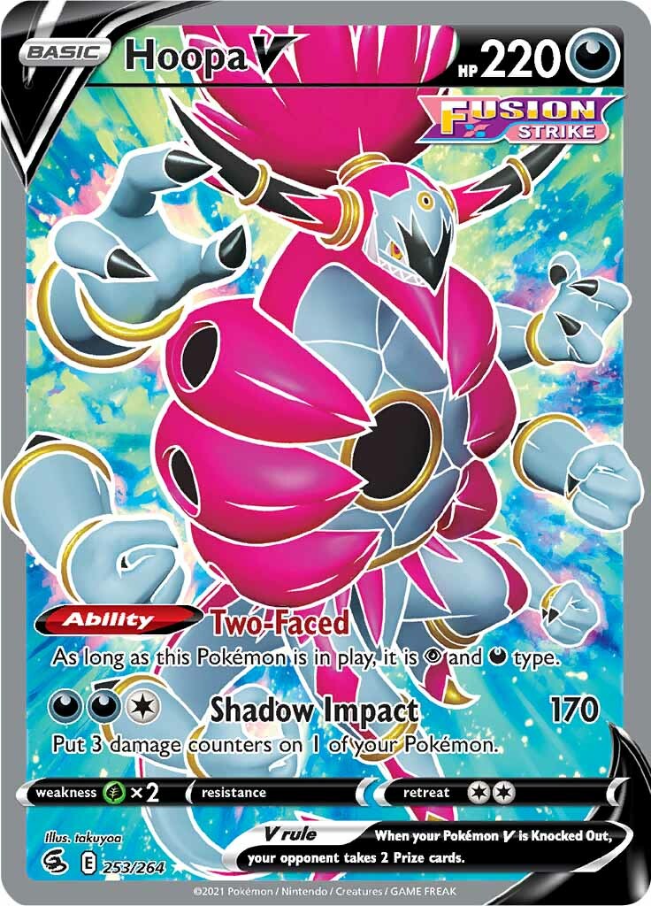 Hoopa V (253/264) [Sword & Shield: Fusion Strike] | Mega City Incorporated