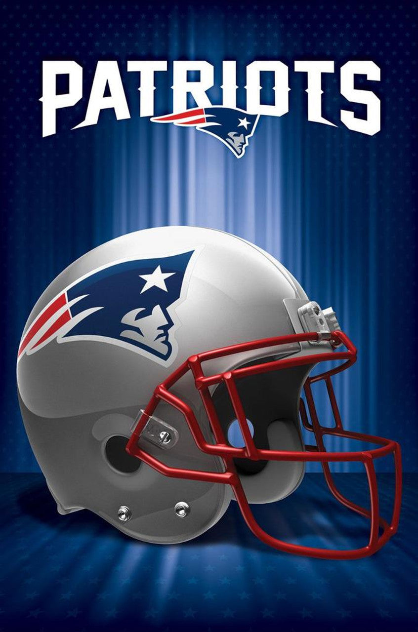 Poster - Patriots Helmet | Mega City Incorporated