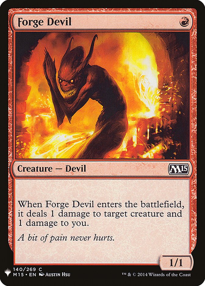 Forge Devil [Mystery Booster] | Mega City Incorporated