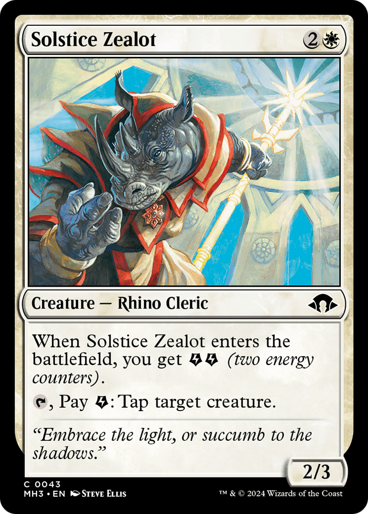 Solstice Zealot [Modern Horizons 3] | Mega City Incorporated