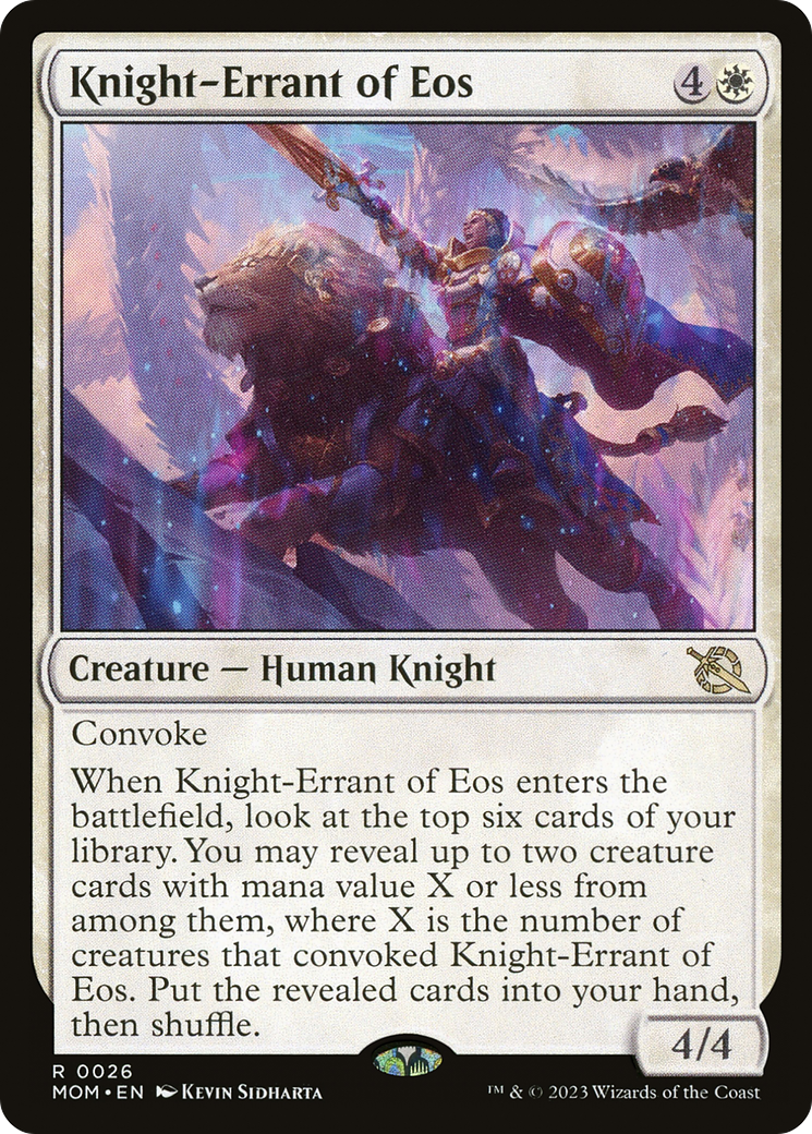 Knight-Errant of Eos [March of the Machine] | Mega City Incorporated