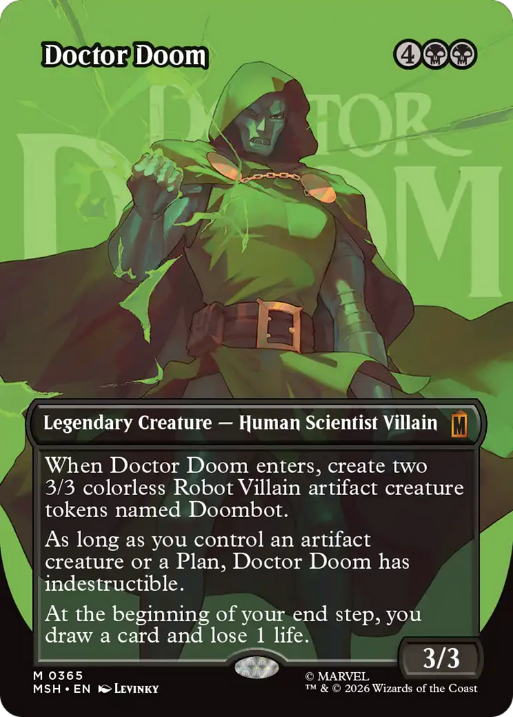 Doctor Doom (Borderless) (365) [Marvel Super Heroes] | Mega City Incorporated