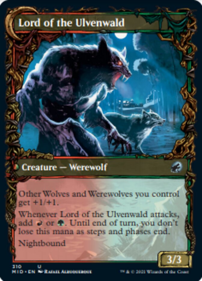 Kessig Naturalist // Lord of the Ulvenwald (Showcase Equinox) [Innistrad: Midnight Hunt] | Mega City Incorporated