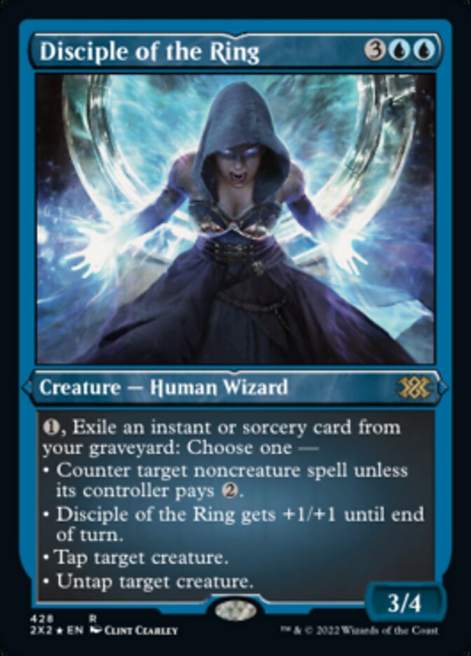 Disciple of the Ring (Foil Etched) [Double Masters 2022] | Mega City Incorporated