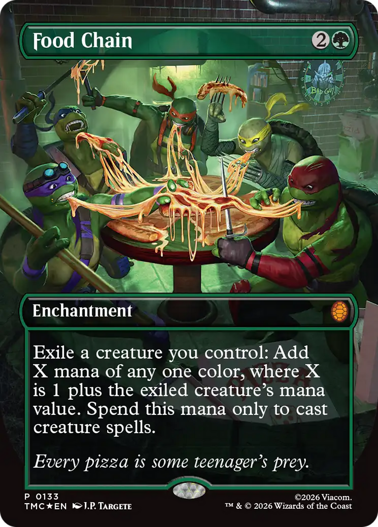 Food Chain (Borderless) [Teenage Mutant Ninja Turtles Commander] | Mega City Incorporated