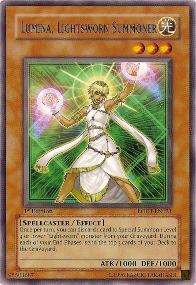 Lumina, Lightsworn Summoner [LODT-EN021] Rare | Mega City Incorporated