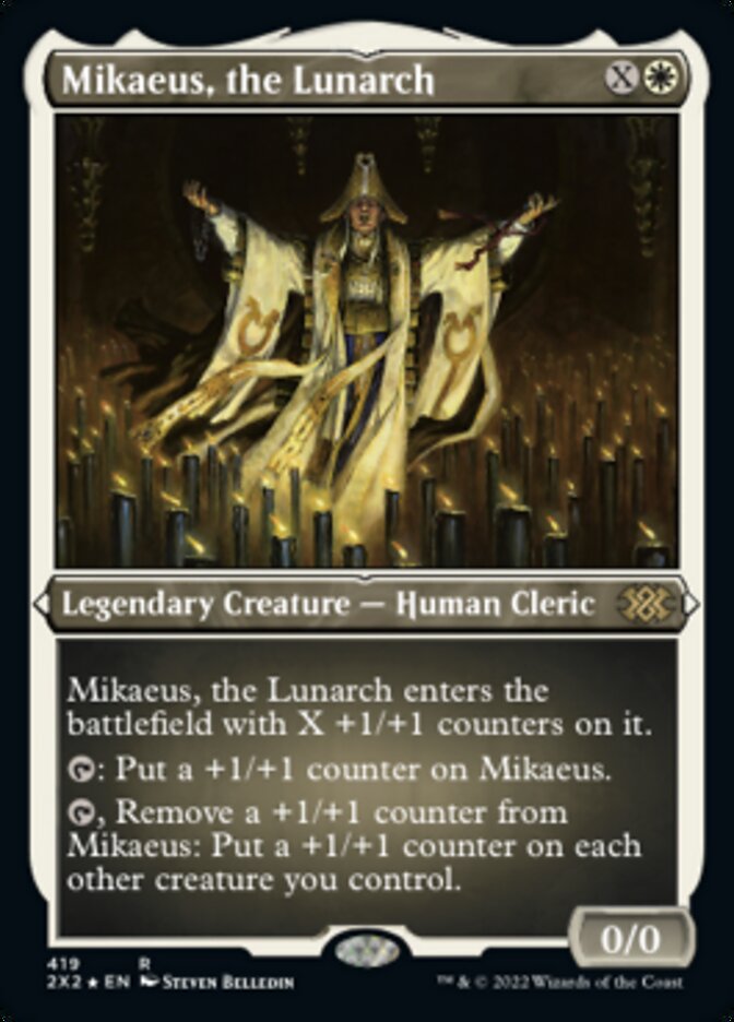 Mikaeus, the Lunarch (Foil Etched) [Double Masters 2022] | Mega City Incorporated