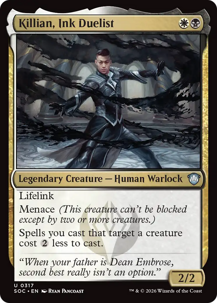 Killian, Ink Duelist [Secrets of Strixhaven Commander] | Mega City Incorporated