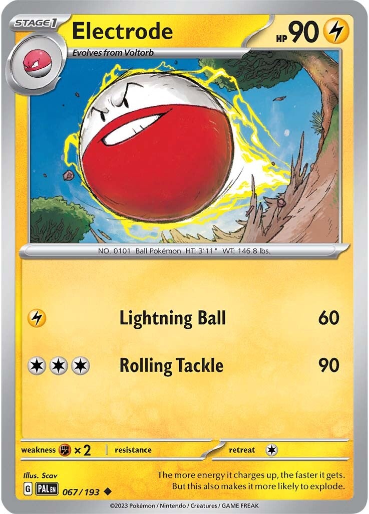 Electrode (067/193) [Scarlet & Violet: Paldea Evolved] | Mega City Incorporated