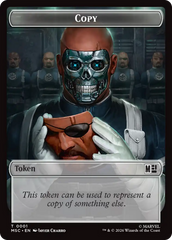 Soldier // Copy Double-Sided Token [Marvel Super Heroes Commander Tokens] | Mega City Incorporated