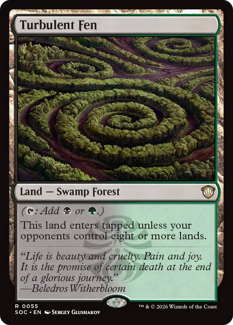 Turbulent Fen [Secrets of Strixhaven Commander] | Mega City Incorporated