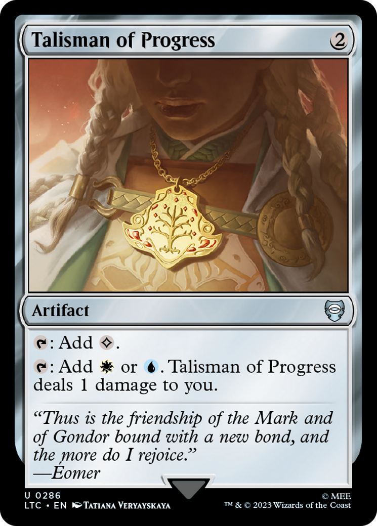 Talisman of Progress [The Lord of the Rings: Tales of Middle-Earth Commander] | Mega City Incorporated