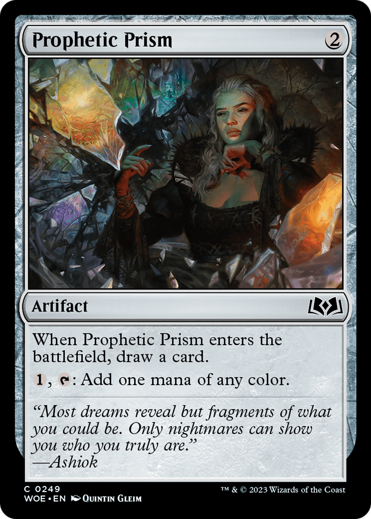 Prophetic Prism [Wilds of Eldraine] | Mega City Incorporated