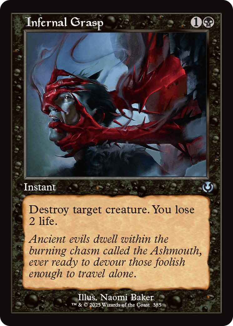 Infernal Grasp (Retro Frame) [Innistrad Remastered] | Mega City Incorporated