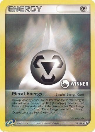 Metal Energy (94/109) (Winner) [EX: Ruby & Sapphire] | Mega City Incorporated