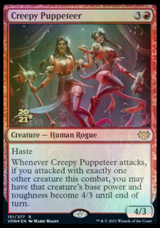 Creepy Puppeteer [Innistrad: Crimson Vow Prerelease Promos] | Mega City Incorporated