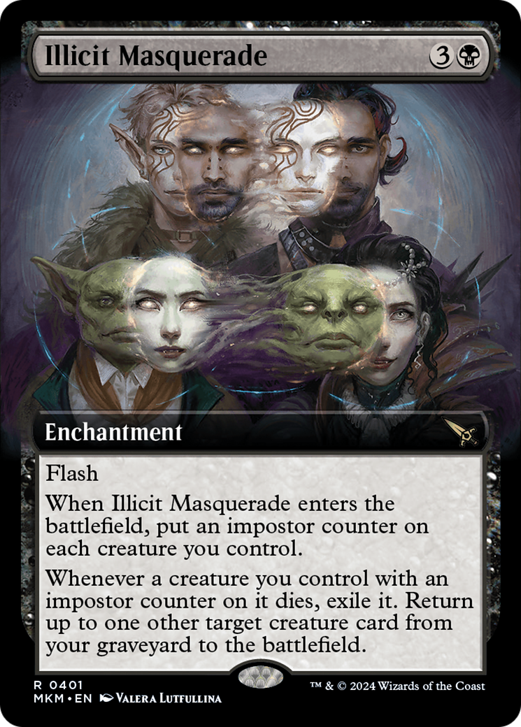 Illicit Masquerade (Extended Art) [Murders at Karlov Manor] | Mega City Incorporated