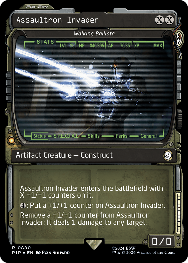 Assaultron Invader - Walking Ballista (Surge Foil) [Fallout] | Mega City Incorporated