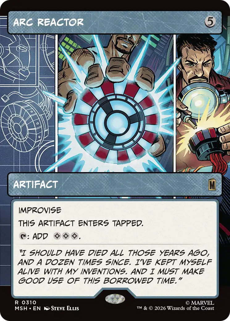 Arc Reactor (Borderless) [Marvel Super Heroes] | Mega City Incorporated