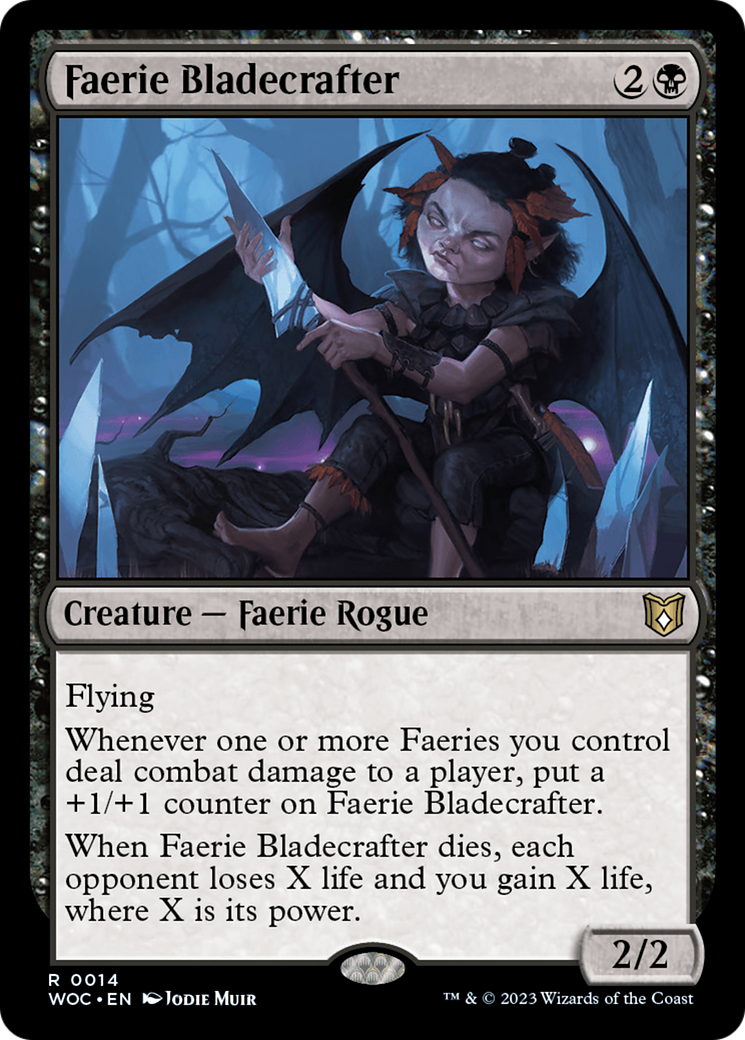 Faerie Bladecrafter [Wilds of Eldraine Commander] | Mega City Incorporated