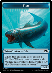 Servo // Fish Double-Sided Token [Modern Horizons 3 Tokens] | Mega City Incorporated