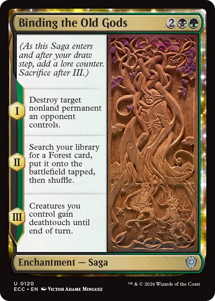 Binding the Old Gods [Lorwyn Eclipsed Commander] | Mega City Incorporated