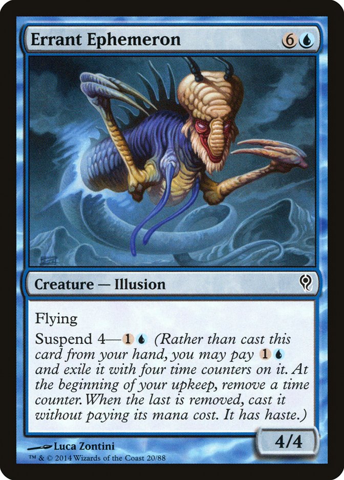 Errant Ephemeron [Duel Decks: Jace vs. Vraska] | Mega City Incorporated