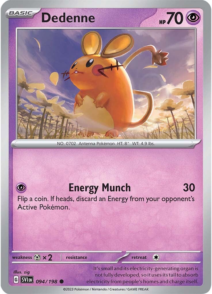 Dedenne (094/198) [Scarlet & Violet: Base Set] | Mega City Incorporated