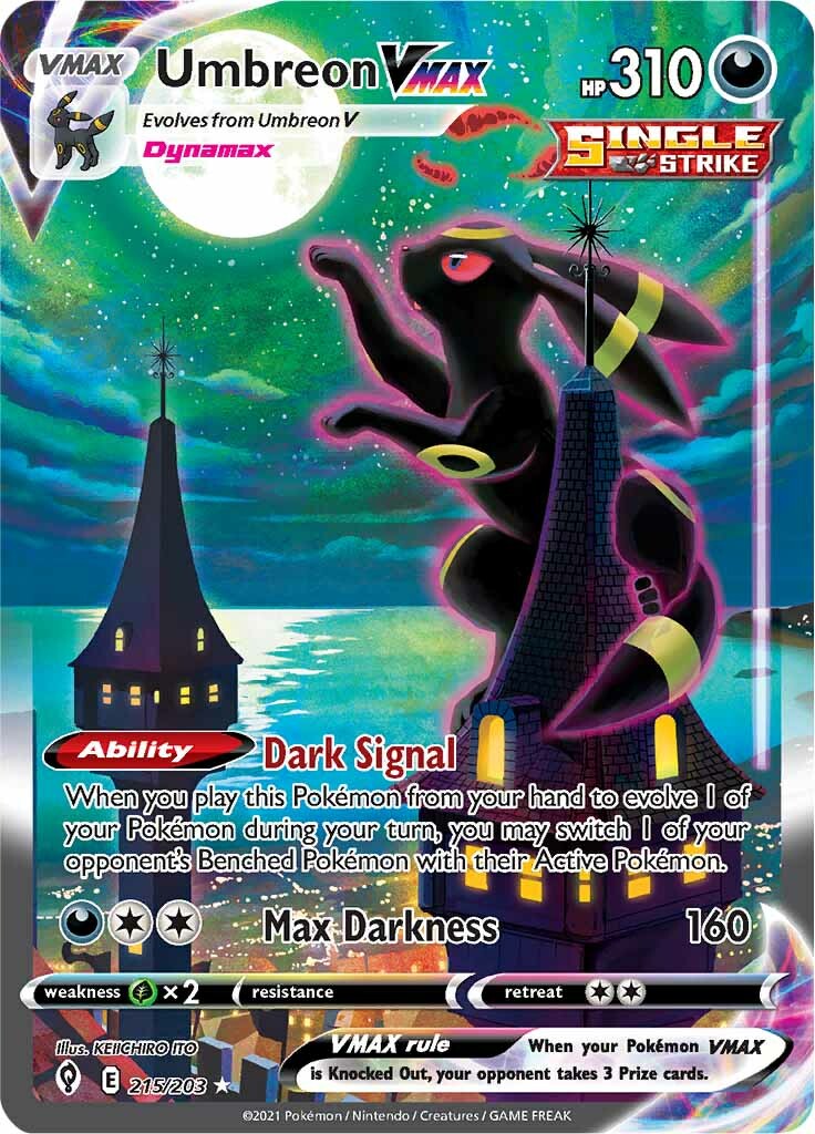 Umbreon VMAX (215/203) [Sword & Shield: Evolving Skies] | Mega City Incorporated