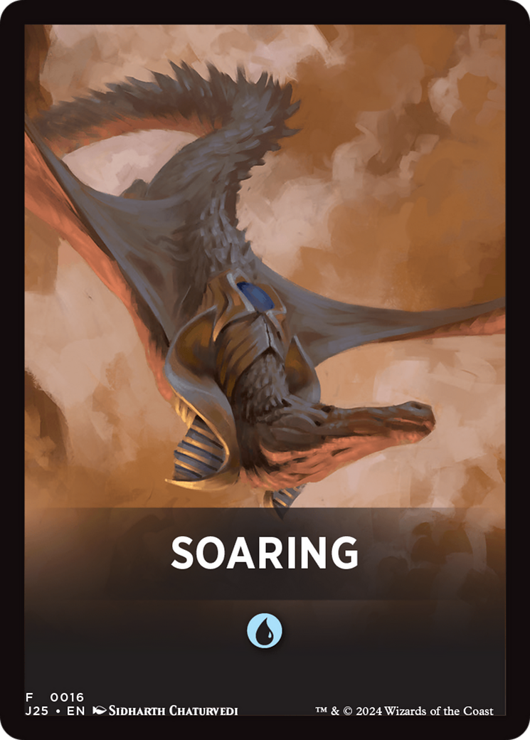 Soaring Theme Card [Foundations Jumpstart Front Cards] | Mega City Incorporated