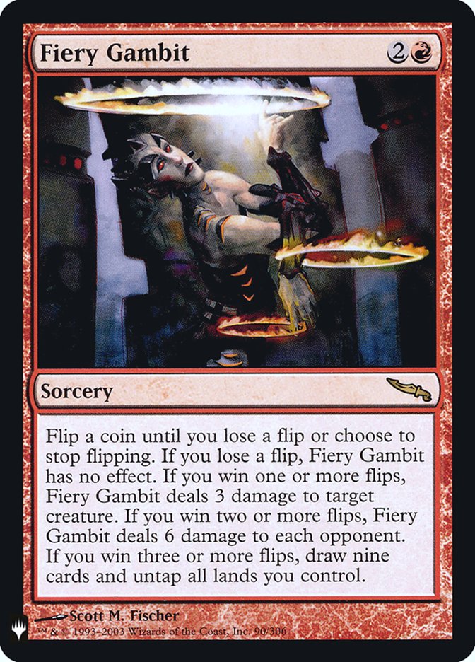 Fiery Gambit [Mystery Booster] | Mega City Incorporated