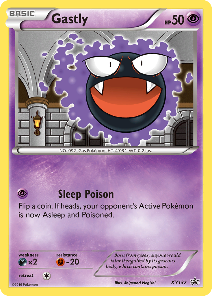 Gastly (XY132) [XY: Black Star Promos] | Mega City Incorporated