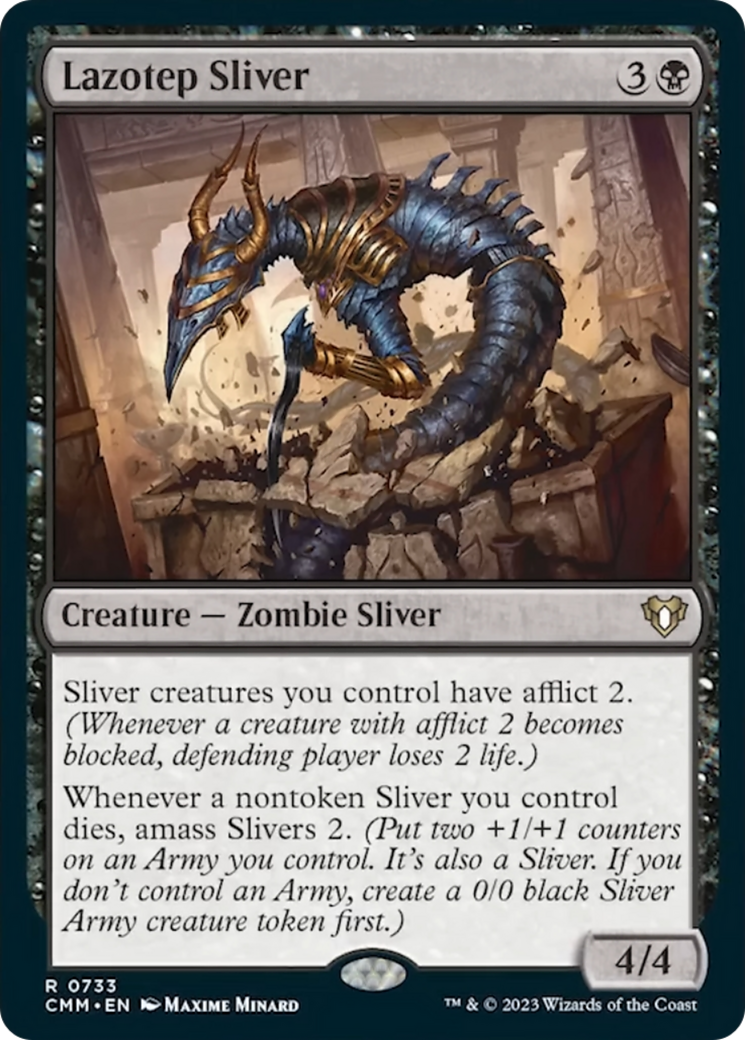 Lazotep Sliver [Commander Masters] | Mega City Incorporated