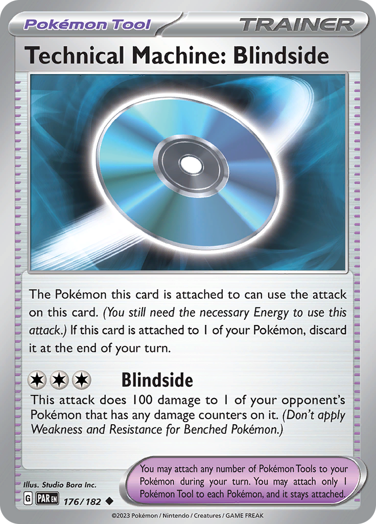 Technical Machine: Blindside (176/182) [Scarlet & Violet: Paradox Rift] | Mega City Incorporated