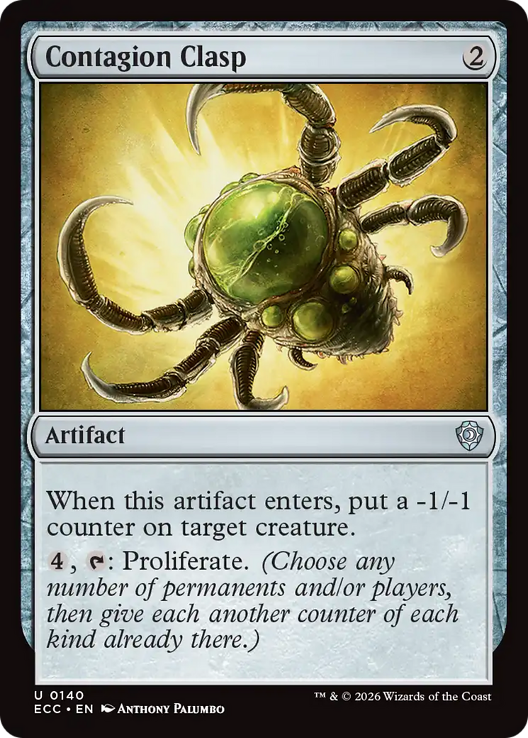 Contagion Clasp [Lorwyn Eclipsed Commander] | Mega City Incorporated